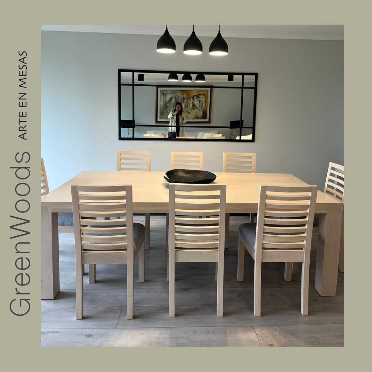 mesa de comedor, mesas a medida, mesas de madera , mesas a medida de madera, comedores modernos, comedor madera lenga , mesa rectangular