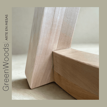 Mesa de comedor redonda de madera Antonia. - mesa comedor | Greenwoods Chile