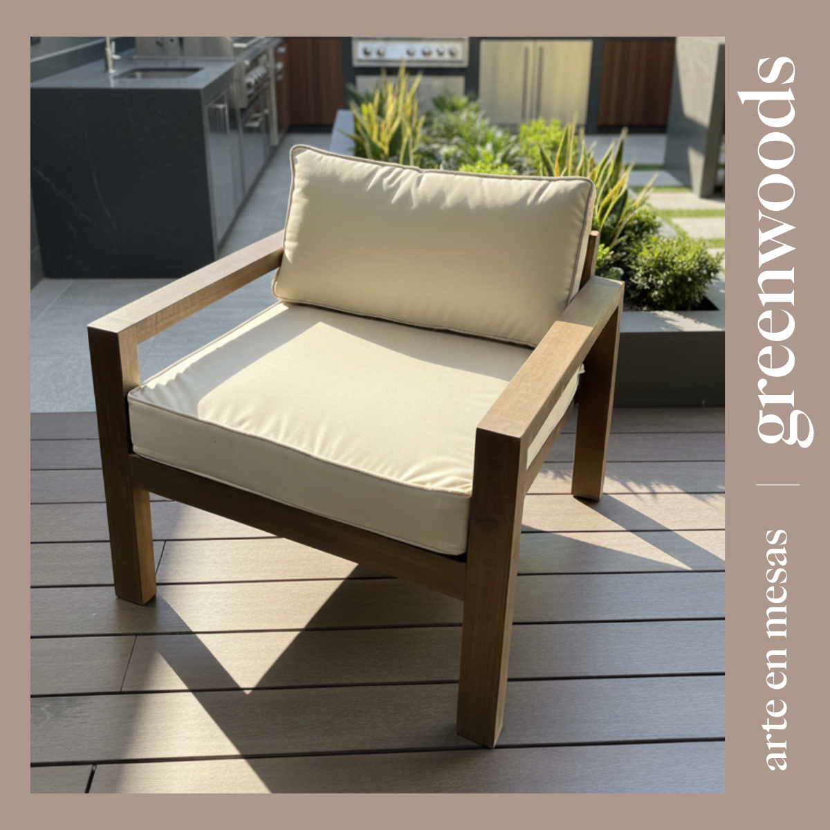Sitial Terraza Valencia madera lenga – Greenwoods