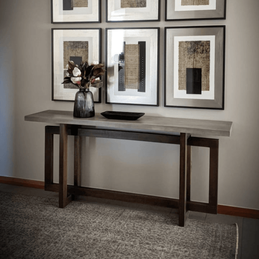 Arrimo Enlace Greenwoods vista frontal madera y fierro