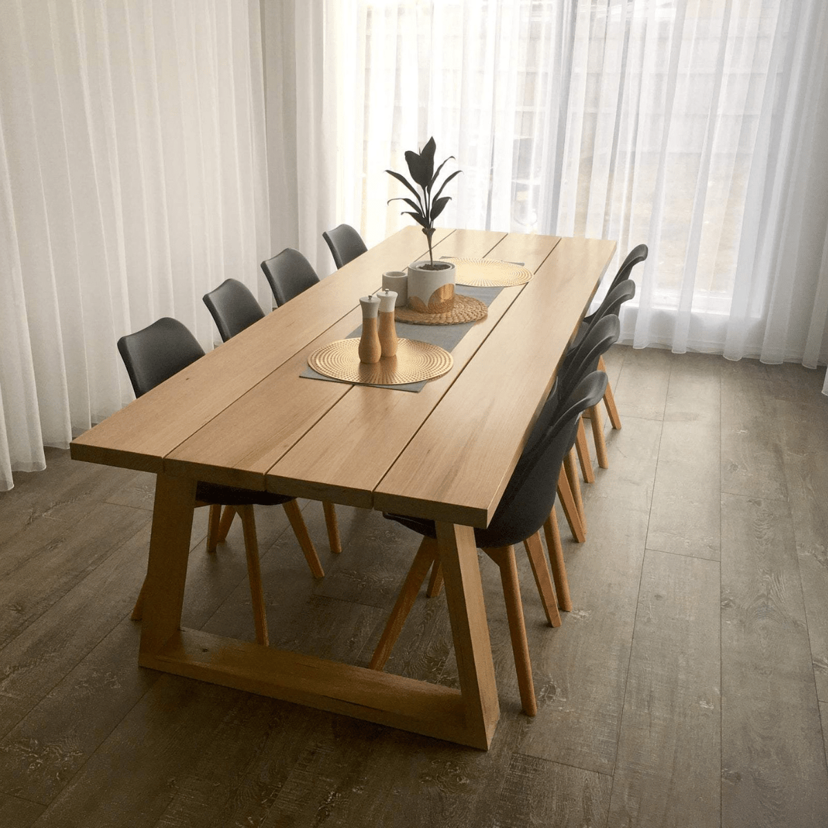 Mesa de comedor en madera Tabla. - mesa comedor | Greenwoods Chile
