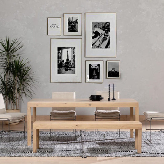 MESA DE COMEDOR DE MADERA SOL