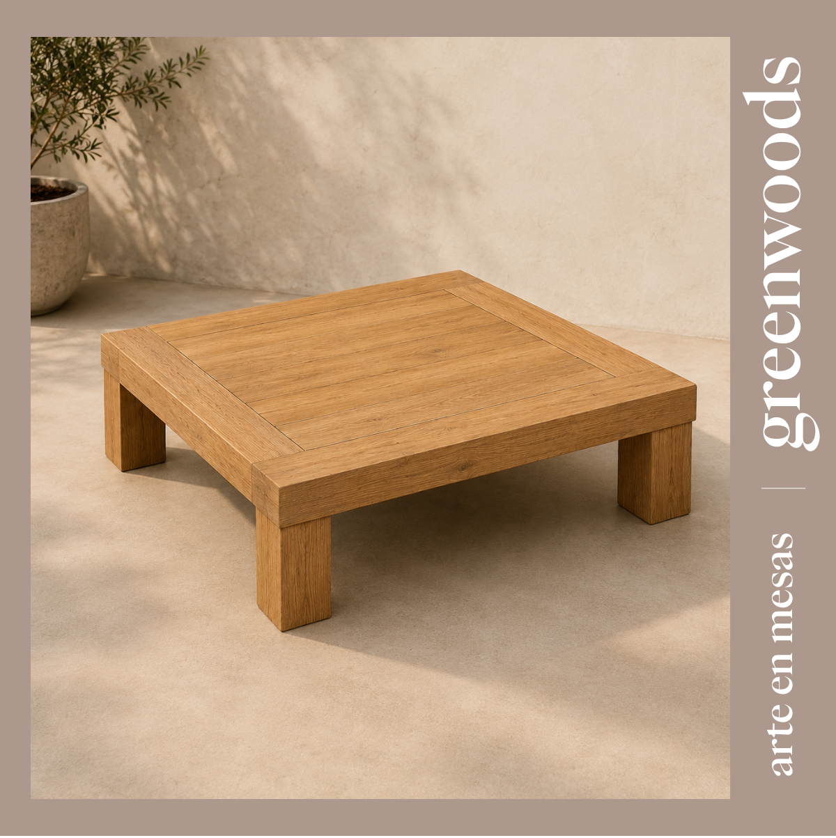 Muebles para terrazas de 10 m² | Living y comedor exterior