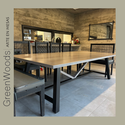 Mesa Viena - Greenwoods.cl ,comedor moderno chile ,mesa de comedor ,mesa de madera ,comedor de madera ,comedor terraza ,comedores a medida ,comedores de madera ,comedores modernos ,comedores modernos de madera ,greenwoods chile ,mesa comedor madera ,mesa de comedor ,mesa de comedores de madera ,mesa terraza ,mesas de comedor ,mesas de madera ,muebles a medida santiago ,muebles de fierro ,muebles de fierro y madera ,muebles de terraza ,muebles para terraza ,muebles terraza ,Mesa de comedor personalizada