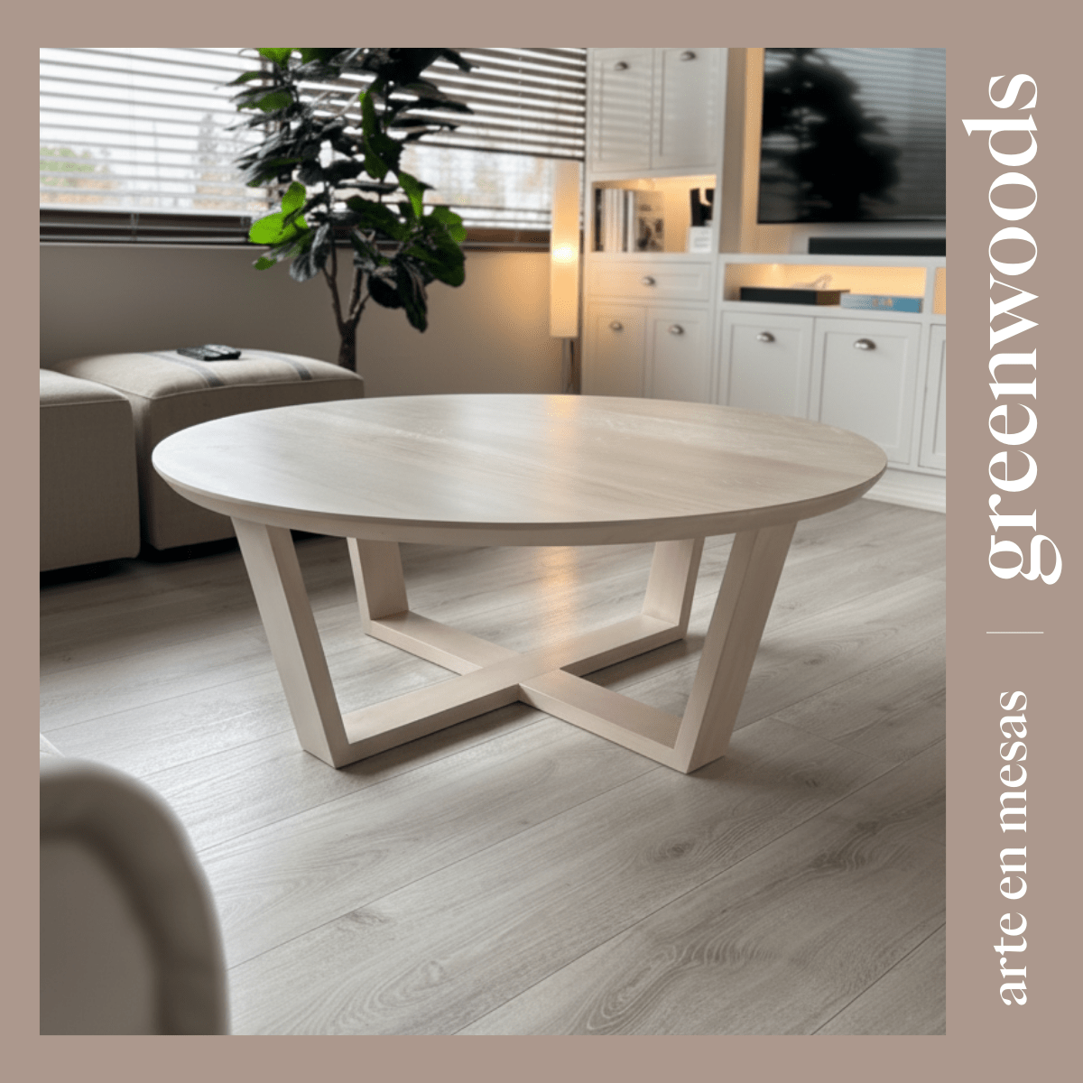 Mesa de Centro Modelo Ávila en Madera | Greenwoods - mesa centro | Greenwoods Chile
