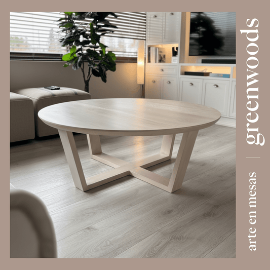 Mesa de Centro Modelo Ávila en Madera | Greenwoods - mesa centro | Greenwoods Chile