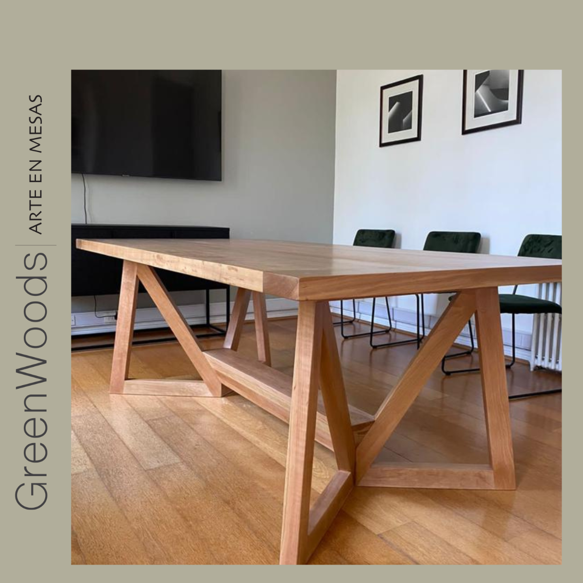mesas de comedor moderno , mesas modernas en madera , esas en madera lenga , comedor en madera lenga