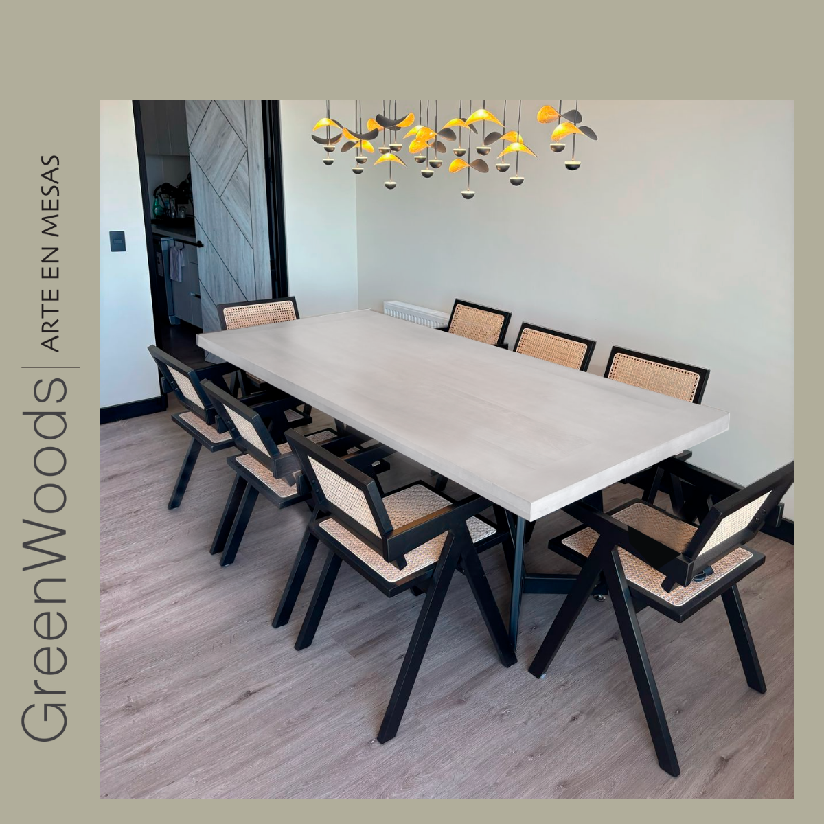madera lenga y fierro , mesa de comedor madera y fierro , mesa de comedor de madera , mesa de fierro , comedor de madera , mesa de madera