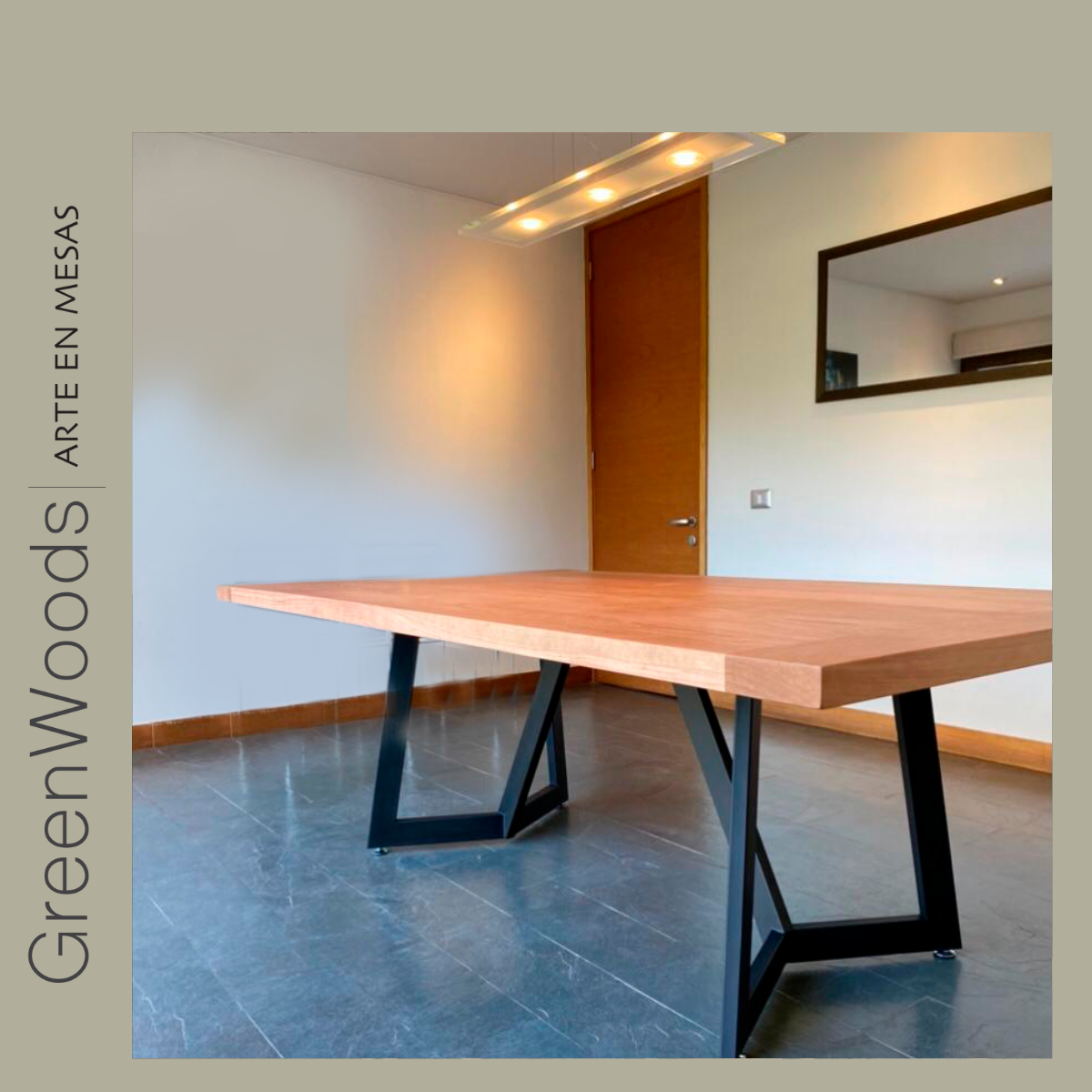 mesa madera natural , mesa de comedor industrial , mesas industriales , mesa de madera y fierro industriales