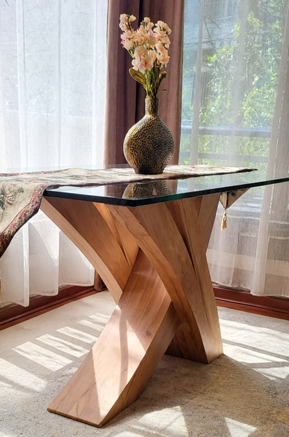 Juego de Comedor Picasso con Vidrio y Sillas Antonia | Greenwoods