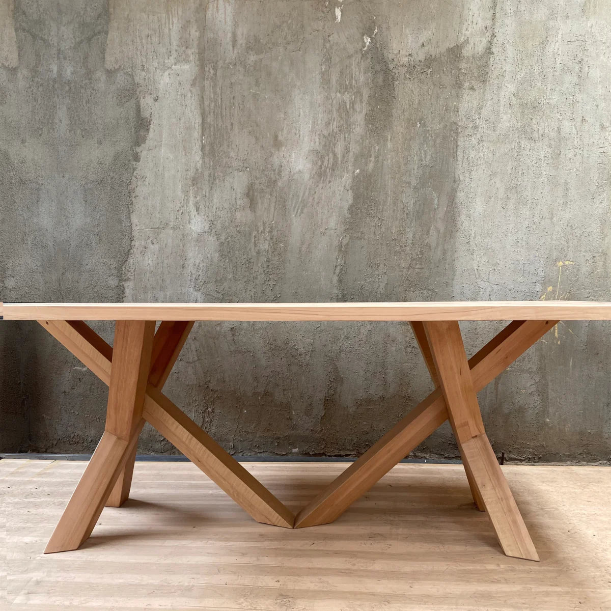 mesa comedor madera hierro diseño industrial ultra  Mesas de comedor de  madera, Muebles de metal, Muebles industriales