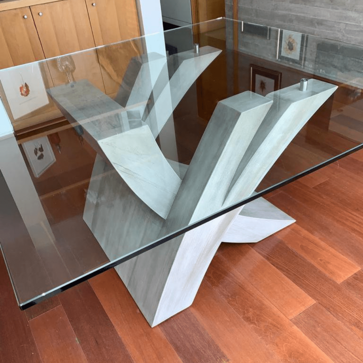 Mesa De Comedor De Vidrio Greenwoods mesa-de-comedor-de-vidrio-greenwoods