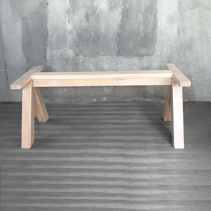Base de comedor de madera Escala. - base de mesa de comedor | Greenwoods Chile