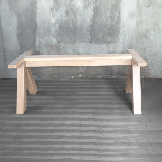 Base de comedor de madera Escala. - base de mesa de comedor | Greenwoods Chile
