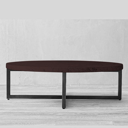 Mesa Murano fabricada en fierro pintado negro y madera sostenible | Greenwoods muebles