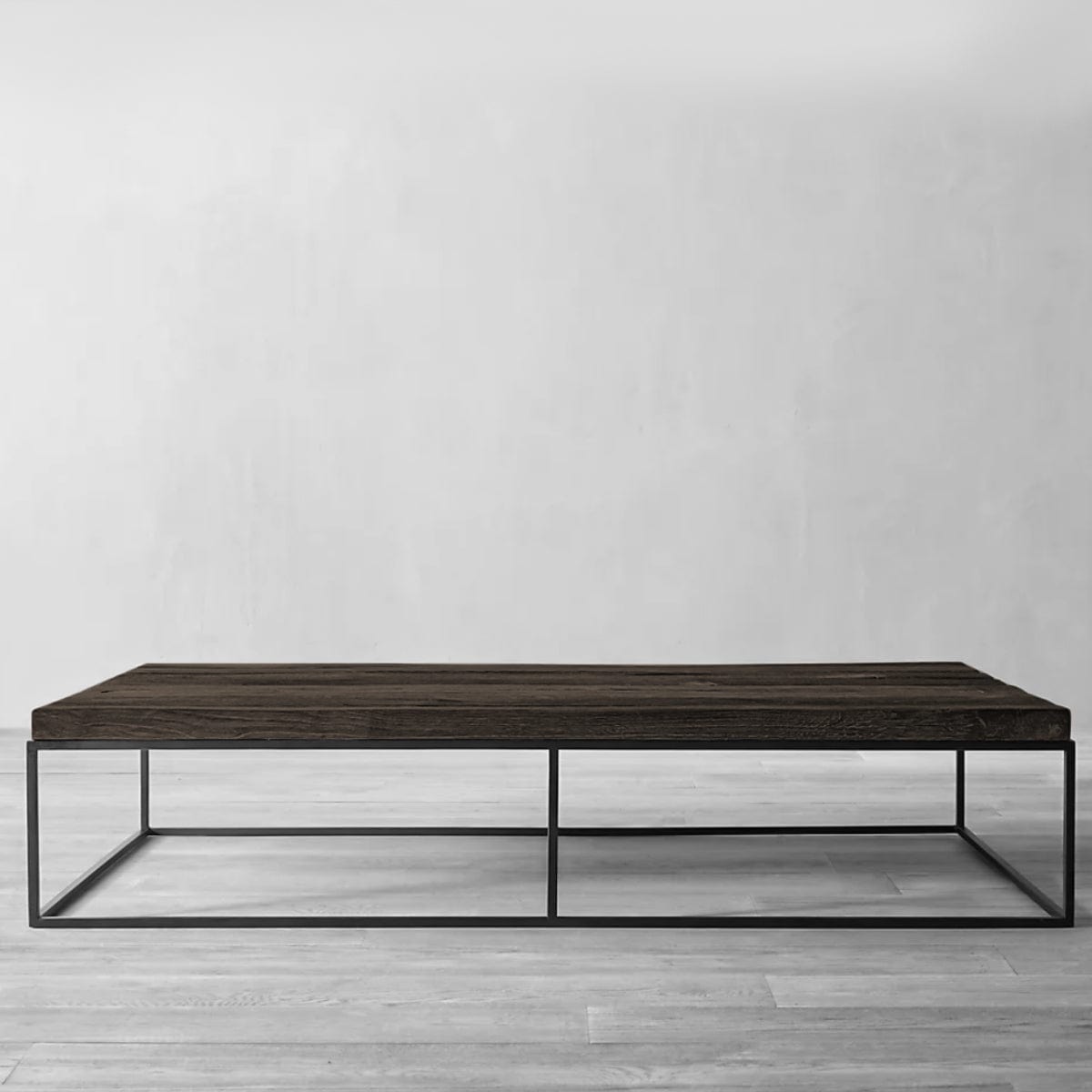 Mesa de centro Ruby fabricada en madera y fierro resistente para living | Greenwoods