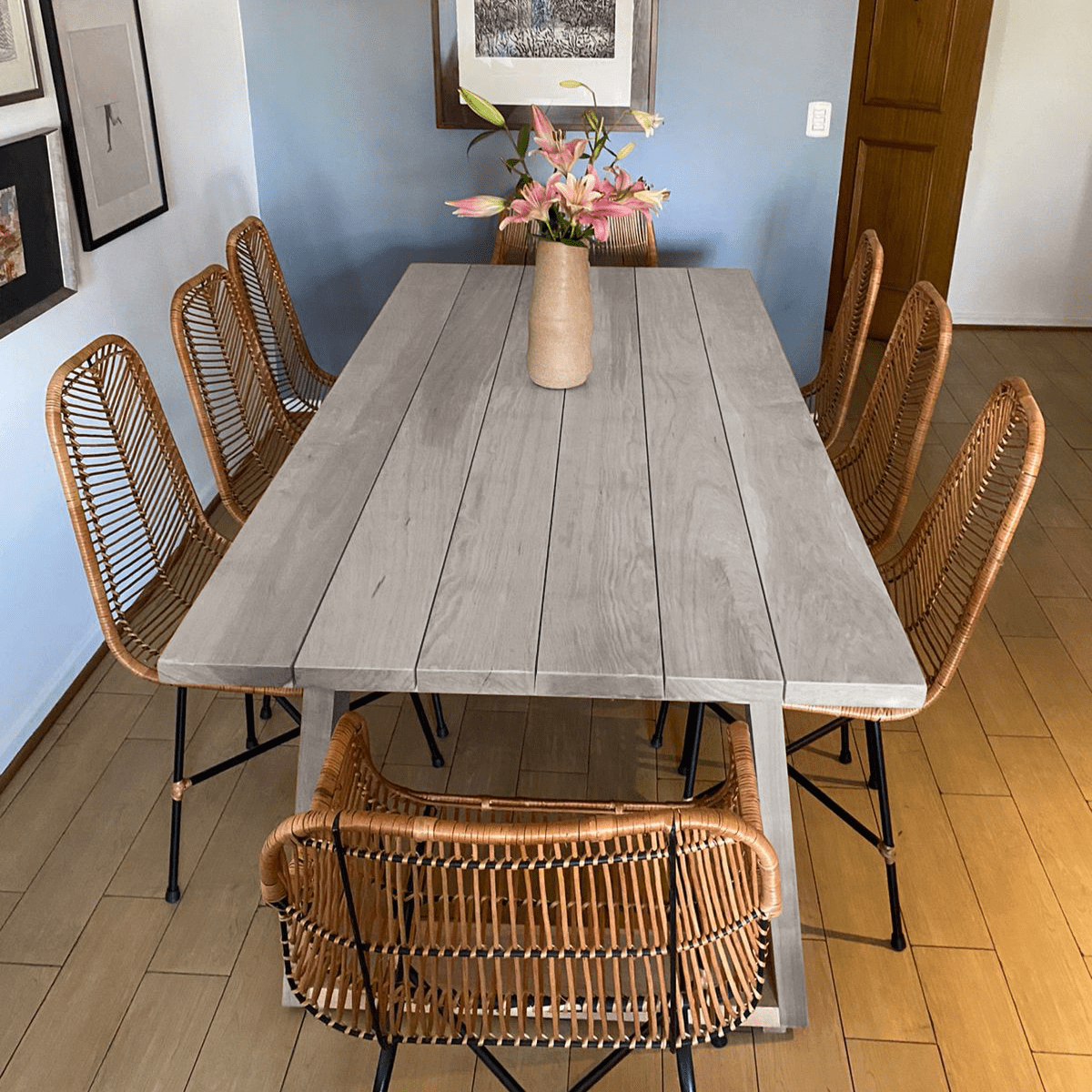 Mesa de comedor en madera Tabla. - mesa comedor | Greenwoods Chile