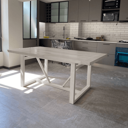 Mesa de comedor madera Simple. - | Greenwoods Chile